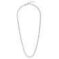 Preview: Die herrlich schlichte Halskette von alisia mit querverstärkten Gliedern aus Sterling Silber wartet schon im Perlenmarkt OnlineShop auf Dich! Jetzt entdecken!