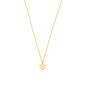Preview: Die winterwundervolle Halskette von Krinaki Jewelry mit gold-funkelndem Schneeflocken-Anhänger wartet schon im Perlenmarkt OnlineShop auf Dich! Jetzt entdecken!