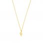 Preview: Die filigrane Halskette aus 585er Gold von Krinaki Jewelry mit schlängelnder kleiner Schlange als Anhänger wartet schon im Perlenmarkt OnlineShop auf Dich! Jetzt entdecken!