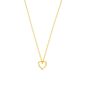 Preview: Die wundervoll romantische Halskette von Krinaki Jewelry mit klassisch-elegant geschwungenem Herz-Anhänger wartet schon im Perlenmarkt-OnlineShop auf Dich! Jetzt entdecken!