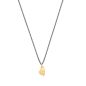 Mobile Preview: Die zauberhafte schwarze Halskette mit filigranem Schmetterlingsflügel aus 14 kt Gold von Krinaki Jewelry wartet schon im Perlenmarkt auf Dich! Jetzt entdecken!