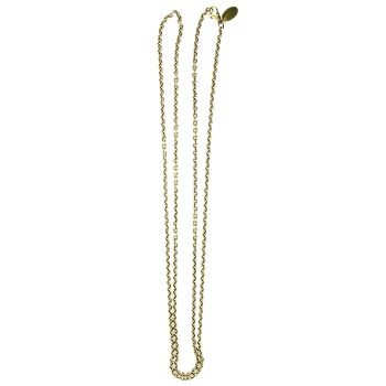 So schön kann Schmuck sein: Elegante Gliederkette in Altgold für Anhänger & Medaillons: Jetzt versandkostenfrei im Perlenmarkt OnlineShop bestellen!