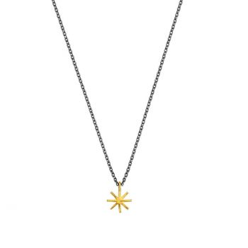 Die zauberhafte, handgefertigte Halskette von Krinaki Jewelry mit leuchtendem, wunderschönem Sternen-Anhänger wartet schon im Perlenmarkt auf Dich! Jetzt entdecken!