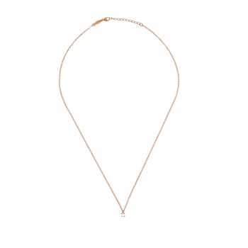 Die entzückend klassische Kurshuni Halskette in Roségold mit einem funkelnden Zirkonia wartet schon im Perlenmarkt auf Dich! Jetzt entdecken!