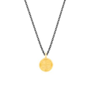 Halskette Konstantinato Gold und Schwarz