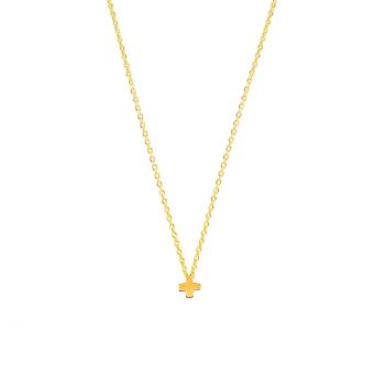 Wunderschöne, filigrane Halskette mit schlichtem, griechischem Kreuz als Anhänger. Krinaki Goldschmuck wird in in eigener Werkstatt in Athen handgefertigt. Jetzt versandkostenfrei im Perlenmarkt OnlineShop bestellen!