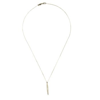 Reizende Halskette mit stilvoll funkelndem Anhänger aus zirkonia-besetztem Sterling Silber: Jetzt versandkostenfrei im Perlenmarkt OnlineShop bestellen!