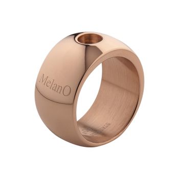 MelanO Ring Magnetic Roségold Glänzend breit