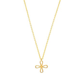 Die wunderschöne, filigrane Halskette von Krinaki Jewelry mit herrlichem Kreuz-Anhänger aus 14 Karat Gold wartet schon im Perlenmarkt OnlineShop auf Dich! Jetzt entdecken!