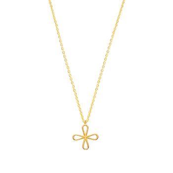 Die wunderschöne, filigrane Halskette von Krinaki Jewelry mit herrlichem Kreuz-Anhänger aus 14 Karat Gold wartet schon im Perlenmarkt OnlineShop auf Dich! Jetzt entdecken!