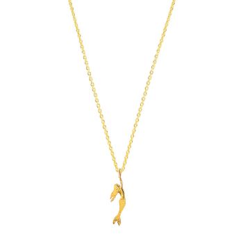Die fabelhafte Halskette von Krinaki Jewelry mit zauberhafter, goldener Meerjungfrau als Anhänger wartet schon im Perlenmarkt OnlineShop auf Dich! Jetzt entdecken!