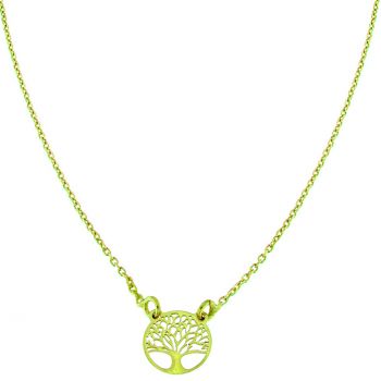 Wunderschöne kleine Halskette mit goldenem Lebensbaum. alisia Schmuck wird in Italien gefertigt: Jetzt versandkostenfrei im Perlenmarkt OnlineShop bestellen!