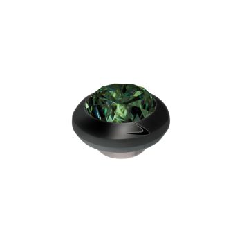 MelanO Magnetic Ringaufsatz Schwarz Olive klein