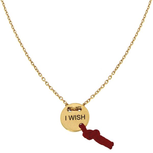 Süße, roségoldene Halskette von alisia mit viel Liebe und Wunschbändchen. alisia Schmuck wird in Italien gefertigt. Jetzt versandkostenfrei im Perlenmarkt OnlineShop bestellen!