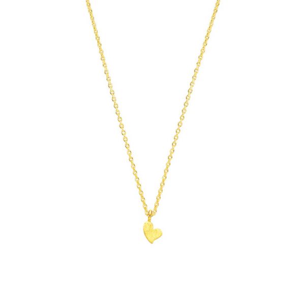 Die wunderschöne Halskette von Krinaki Jewelry mit verspieltem, kleinem Herz-Anhänger wartet schon im Perlenmarkt Onlineshop auf Dich! Jetzt entdecken!