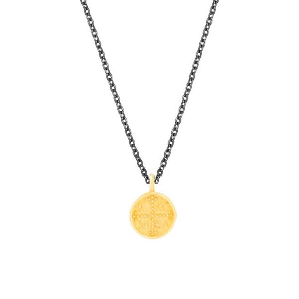 Halskette Konstantinato Gold und Schwarz