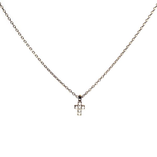 Herrliche Halskette mit zierlichem kleinem Kreuz aus Sterling Silber und glitzernden Zirkonias. Kurshuni Schmuck wird in Istanbul handgefertigt: Jetzt versandkostenfrei im Perlenmarkt OnlineShop bestellen!