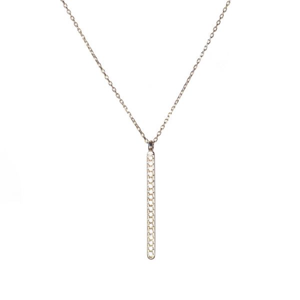 Edle Halskette mit elegantem Anhänger aus Sterling Silber, besetzt mit fantastischen Zirkonias. Kurshuni Schmuck wird in Istanbul handgefertigt. Jetzt versandkostenfrei im Perlenmarkt OnlineShop bestellen!
