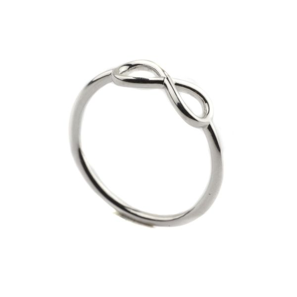 Entzückender Ring mit Unendlichkeits-Symbol aus rhodiniertem Sterling Silber. Kurshuni Schmuck wird in Istanbul handgefertigt. Jetzt versandkostenfrei im Perlenmarkt OnlineShop bestellen!