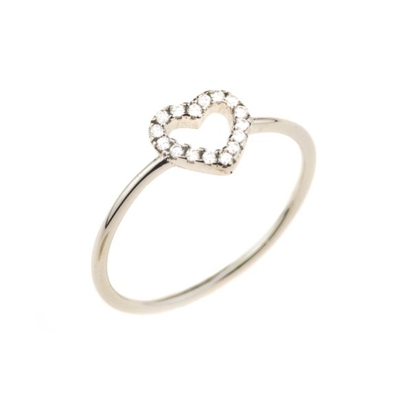 Süßer kleiner Ring aus Sterling Silber mit zierlichem Herz aus funkelnden Zirkonias. Kurshuni Schmuck wird in Istanbul handgefertigt. Jetzt versandkostenfrei im Perlenmarkt OnlineShop bestellen!