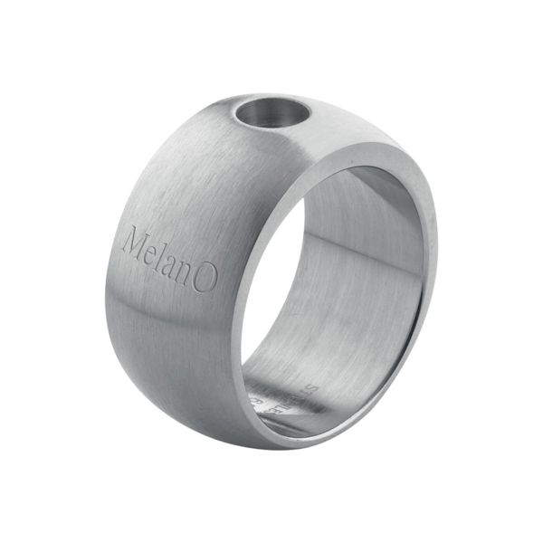 Genialer Ring aus Edelstahl, kombinierbar mit allen MelanO Magnetic Ringaufsätzen: Jetzt versandkostenfrei im Perlenmarkt OnlineShop bestellen! Die Aufsätze sind magnetisch und können gewechselt werden.