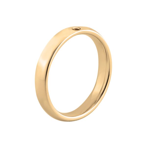 Fantastischer Ring in glänzendem Gold, kombinierbar mit allen MelanO Twisted Ringaufsätzen. Twisted Ringe können einzeln und als individuelle Kombination getragen werden. Jetzt versandkostenfrei im Perlenmarkt OnlineShop bestellen!
