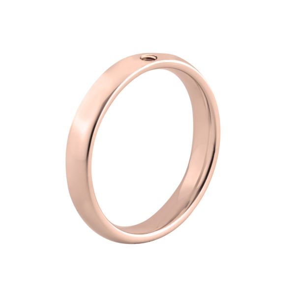 Fantastischer Ring in glänzendem Roségold, kombinierbar mit allen MelanO Twisted Ringaufsätzen und Ringen. Twisted Ringe können einzeln und als individuelle Kombination getragen werden. Jetzt versandkostenfrei im Perlenmarkt OnlineShop bestellen!