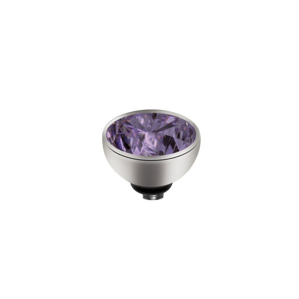 Funkelnder MelanO Ringaufsatz mit Zirkonia und Edelstahl-Fassung, kombinierbar mit allen Twisted Ringen: Jetzt versandkostenfrei im Perlenmarkt OnlineShop bestellen!