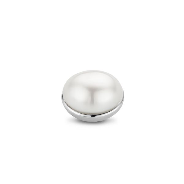 Eleganter und wunderschöner MelanO Ringaufsatz mit Swarovski Perle in Edelstahl-Fassung für alle Twisted Ringe. Der Aufsatz wird auf den Ring geschraubt und kann jederzeit ausgetauscht werden. Jetzt versandkostenfrei im Perlenmarkt OnlineShop bestellen!