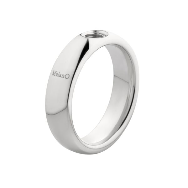 Bezaubernder Ring aus Edelstahl, kombinierbar mit allen MelanO Vivid Ringaufsätzen. Das geniale MelanO Vivid Schmuck System gibt es jetzt versandkostenfrei im Perlenmarkt OnlineShop!