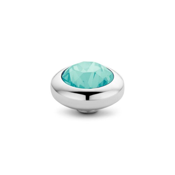 Bezaubernder MelanO Ringaufsatz mit matt-türkisem Zirkonia, kombinierbar mit allen Vivid Ringen. Der Aufsatz wird auf den Ring geschraubt und ist austauschbar: Das Vivid Schmuck System jetzt versandkostenfrei im Perlenmarkt OnlineShop bestellen!