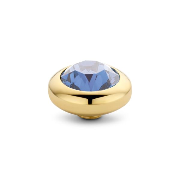 Traumhafter MelanO Ringaufsatz mit funkelndem Zirkonia in Jeans Blau, kombinierbar mit allen Vivid Ringen. Der Aufsatz wird auf den Ring geschraubt und ist austauschbar: Das Vivid Schmuck System jetzt versandkostenfrei im Perlenmarkt OnlineShop bestellen!