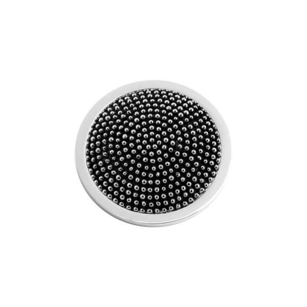 Bezaubernde Quoins Münze mit Polka Dots aus der Exclusive Linie mit wunderschöner Optik, geeignet für alle Quoins Anhänger der Größe S. Jetzt versandkostenfrei im Perlenmarkt OnlineShop bestellen!