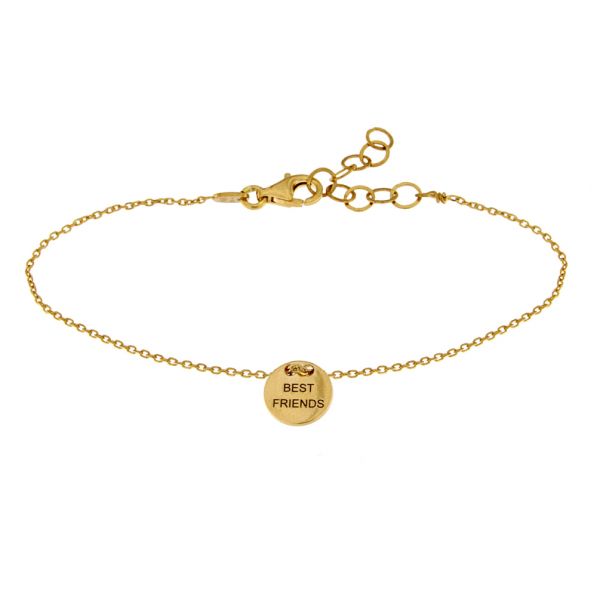 Bezauberndes kleines Armband von alisia für Beste Freunde. alisia Schmuck wir in Italien gefertigt:  Jetzt versandkostenfrei im Perlenmarkt OnlineShop bestellen!