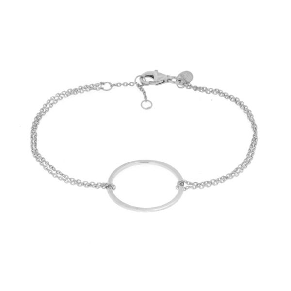 Bezauberndes, zweifaches Armband aus Sterling Silber mit Kreis Anhänger. alisia Schmuck wird in Italien gefertigt: Jetzt versandkostenfrei im Perlenmarkt OnlineShop bestellen!