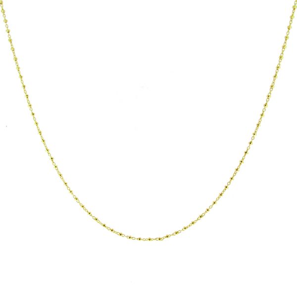 Wunderschöne, feine Halskette in Gold für mit und ohne Anhänger. alisia Schmuck wird in Italien gefertigt: Jetzt versandkostenfrei im Perlenmarkt OnlineShop bestellen!