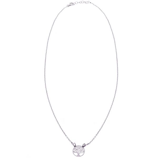 Wunderschöne kleine Halskette von alisia mit silbernem Lebensbaum: Jetzt versandkostenfrei im Perlenmarkt OnlineShop bestellen!