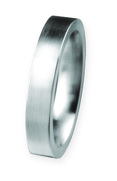 Einfach, klassisch, perfekt: Mattierter Ernstes Design Ring aus zeitlosem Edelstahl. Ernstes Design Schmuck wird in Deutschland in einer eigenen Manufaktur gefertigt. Jetzt im Perlenmarkt OnlineShop!