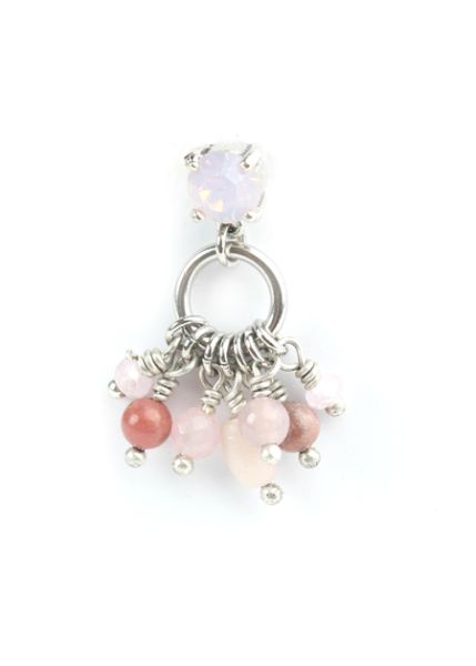 Entzückende kleine Exoal Ohrringe mit liebevollen Echtstein-Charms: Jetzt im Perlenmarkt OnlineShop bestellen!