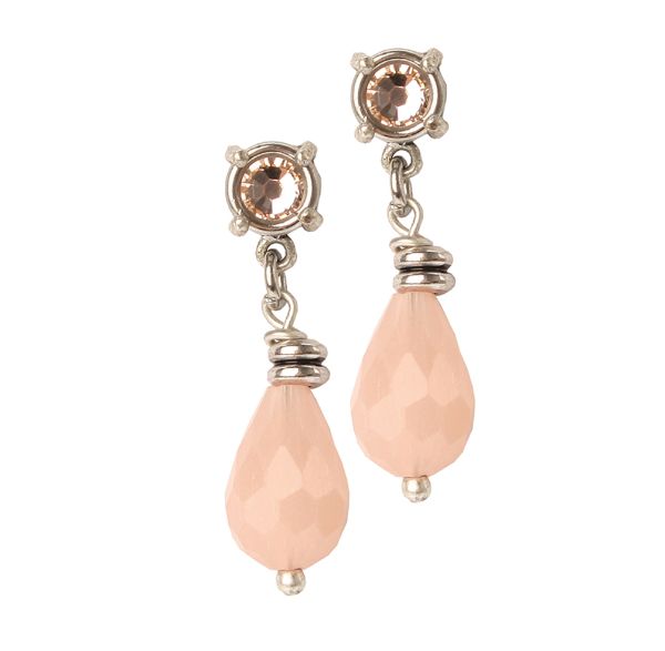 Herrliche Ohrringe in Rosa und Silber mit Swarovski® Kristallen: Jetzt versandkostenfrei im Perlenmarkt OnlineShop bestellen! Exoal Schmuck wird aus Naturmaterialien hergestellt. Kleine Farbabweichungen sind deshalb möglich.