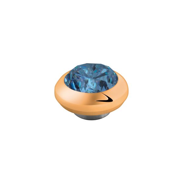 Fantastischer MelanO Magnetic Ringaufsatz mit goldener Fassung, kombinierbar mit allen MelanO Magnetic Ringen. Durchmesser MelanO Magnetic Kopf 5 mm. Der MelanO Magnetic Kopf ist magnetisch und kann ausgetauscht werden. Jetzt im Perlenmarkt OnlineShop!