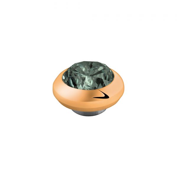 Fantastischer, schwarz funkelnder MelanO Magnetic Ringaufsatz mit goldener Fassung. Kombinierbar mit allen MelanO Magnetic Ringen. Der MelanO Magnetic Kopf ist magnetisch und kann ausgetauscht werden. Jetzt neu im Perlenmarkt OnlineShop!