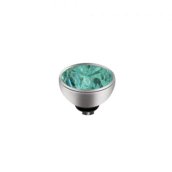 Genialer MelanO Twisted Ringaufsatz mit Zirkonia und Edelstahl-Fassung, kombinierbar mit allen MelanO Twisted Ringen. Der MelanO Twisted Aufsatz wird auf den Ring geschraubt und kann jederzeit ausgetauscht werden. Jetzt im Perlenmarkt OnlineShop!