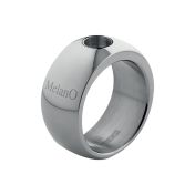 Genialer Ring aus poliertem Edelstahl, kombinierbar mit allen MelanO Magnetic Ringaufsätzen. Die  Aufsätze sind magnetisch und können gewechselt werden. Jetzt versandkostenfrei im Perlenmarkt OnlineShop bestellen!